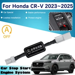 For Honda CR-V 2023 2024 2025 Car Automatic Stop Start Engine Systems Off Device Control Sensor Plug-in Cables Auto Accessories