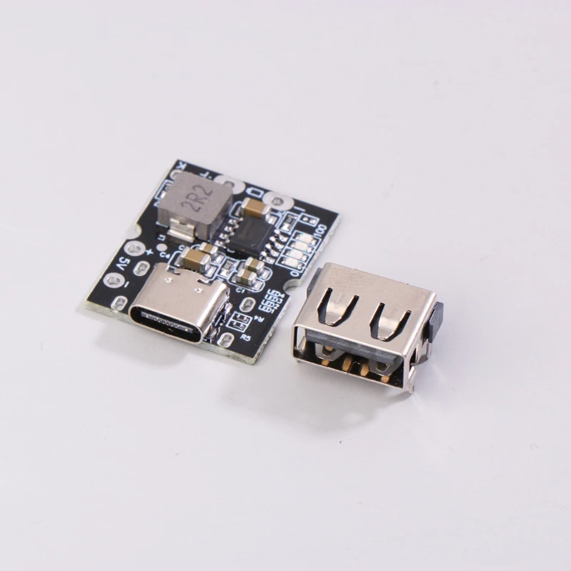 Módulo Integrado de Carga e Descarga, Entrada Tipo C, Alta Precisão, 5V, 2A, Compatível com Bateria de Lítio 4.2V, 4.35V