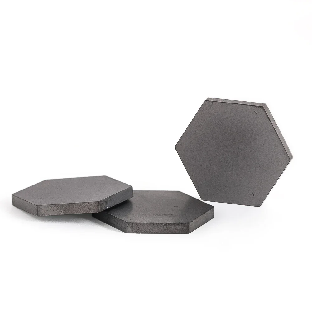 Tactical Armor Insert Tile Silicon Carbide Ceramic Hexagon Plate 35mm Bulletproof SI C Hard Protection Body Gear Panel Souvenirs