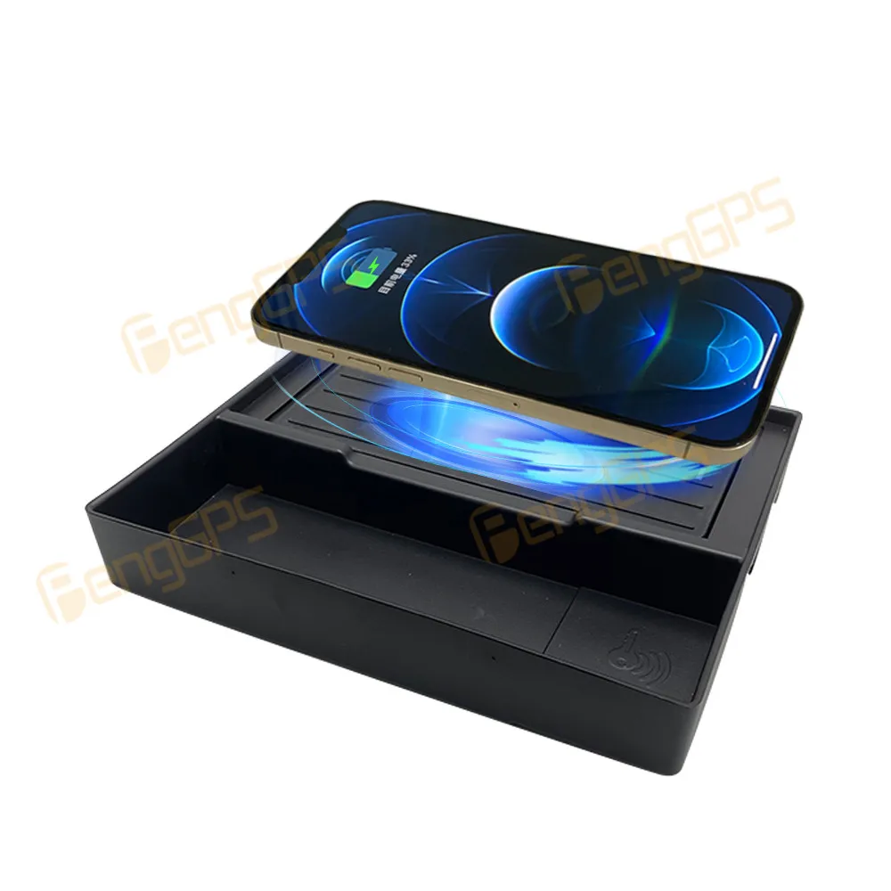 

15W Car Wireless Charger For Audi A6L/A7 2019 2020 2021 Accessories Interior Special Mobile Phone Fast Charging Plate Panel Pad