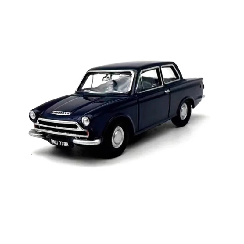 1:76 Scale Ford Cortina Mk1 Vintage Car Diecast Alloy Car Model Simulation Finished Product Hobby Collection Ornaments Gifts
