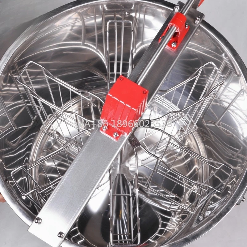 

Manual Stainless Steel Honey Extractor China Apiculture 6 Frames