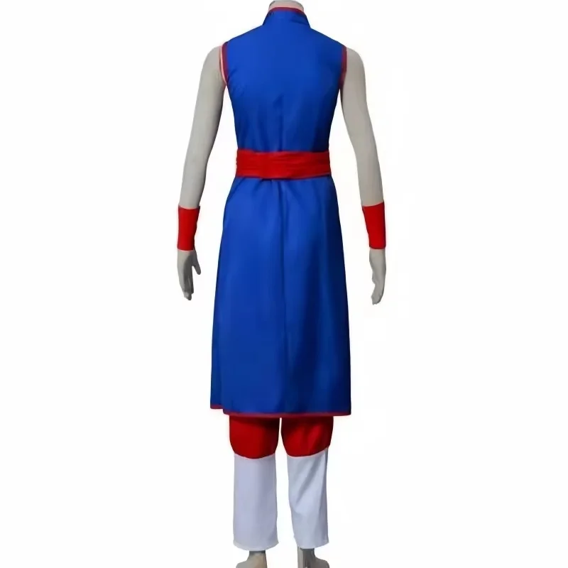 Dragon Ball ChpiercCosplay Costume pour femme, chemise Anime bleue, accessoires d'uniforme, Cheongsam, robe de chemise, ensemble de fête d'Halloween, nouveau