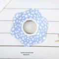 Blue white floral