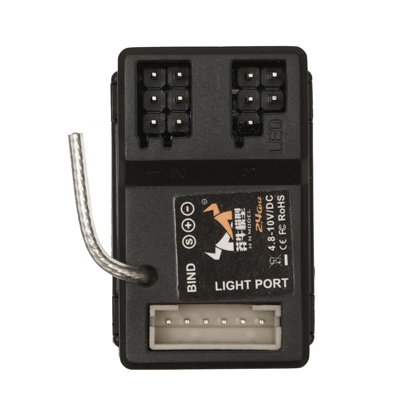 2CH 6CH 2.4G Receiver LED Light Port 4.8-10V for 1/12 RC Crawler Car MN82 MN86 MN78 MN99 MN128 MN168 MN111 MN90 MN WPL Part