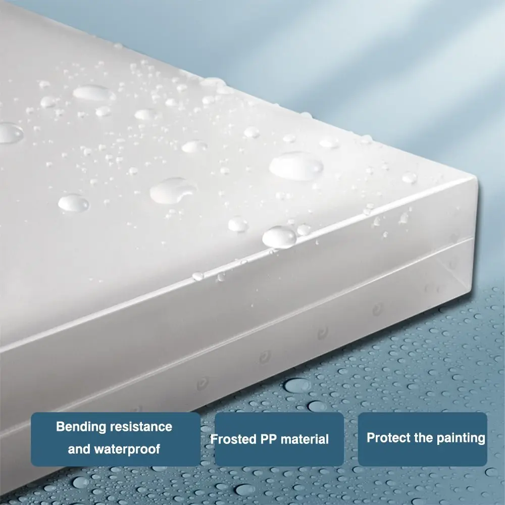 مجلد ملفات بسيط A2/A3/A4 ألبوم صور محمول مقاوم للماء أربع طبقات 4K/8K/16K حقيبة رسم هدية للطلاب #2