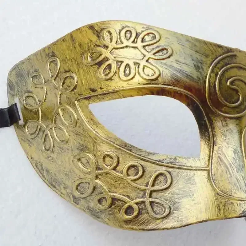 Männer Karneval Karneval Maske Venezianische Masken Vintage Antike Jazz Masken Maskerade Cosplay Masken Unisex Halbe Gesicht Party Masken