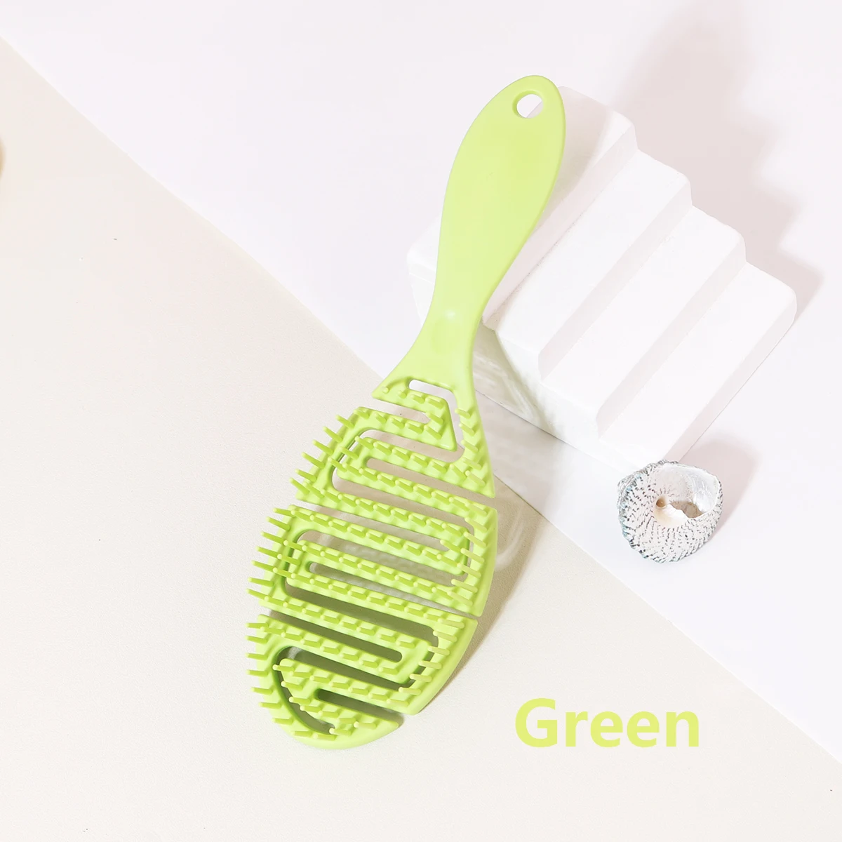 Scalp Massage Hair Brush Hollow Hair Comb Anti static Wet Hair Drying Hair Dryer Hair Brush Styling Tool