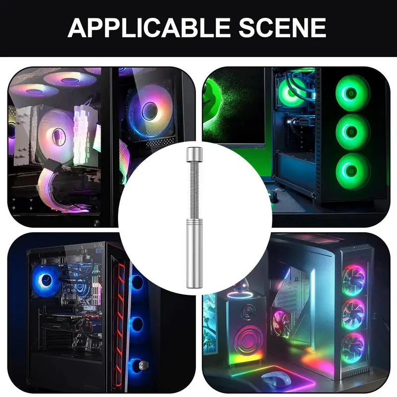 Graphics Card Brace Support Graphics Card Swivel Support Bracket Aluminum Alloy Graphics Card Support Supplies For Homes