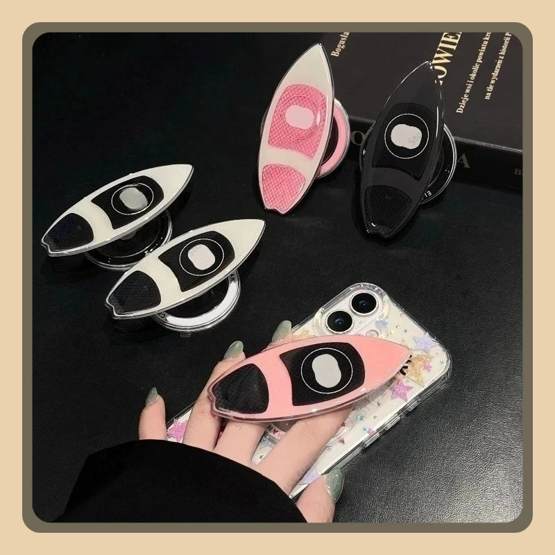 حامل مقبس مغناطيسي قوي Y2K أنيق فاخر وخفيف الوزن لهاتف MagSafe IPhone 17 Pro Max Samsung قابل للطي بمسند توك