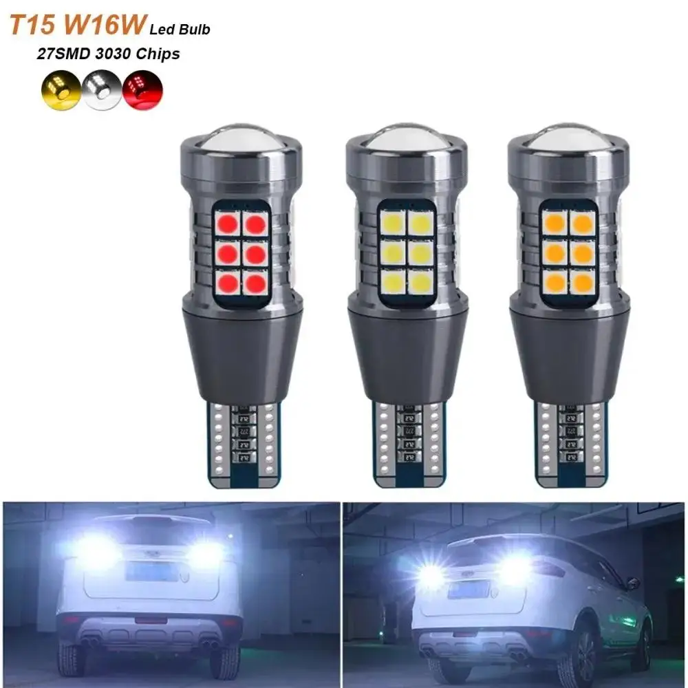 السوبر مشرق W16W T15 921 LED لمبات Canbus سيارة ضوء عالية الطاقة 3030SMD لا خطأ ل الذيل مصباح إشارة أضواء احتياطية احتياطية