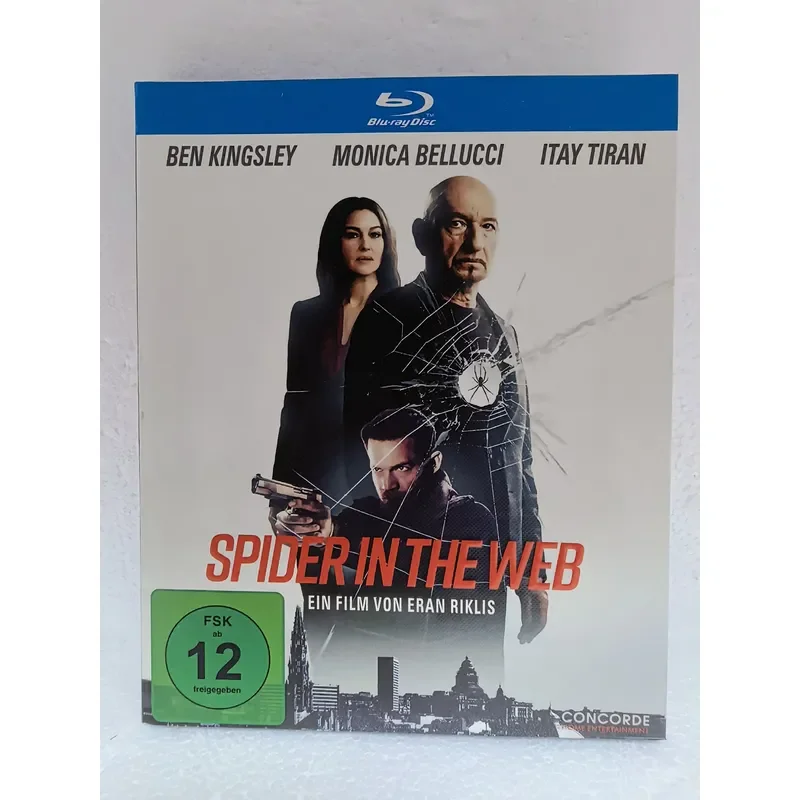 Blu-ray Spider in the Web Movie Disc High Definition Home Entertainment Collection