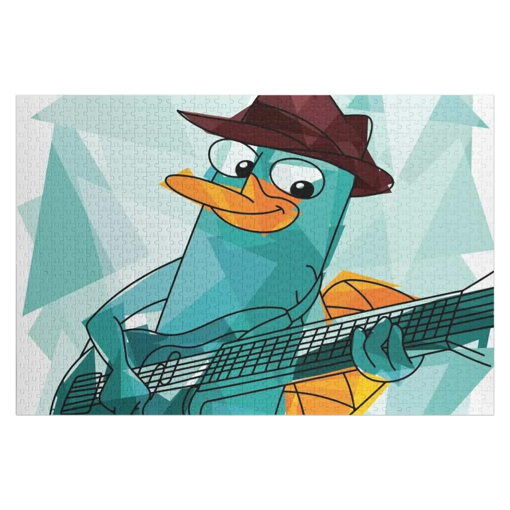 

Perry the RockaPuss Jigsaw Puzzle Personalized Toys Personalized For Kids Custom Personalized Photo Gift Puzzle