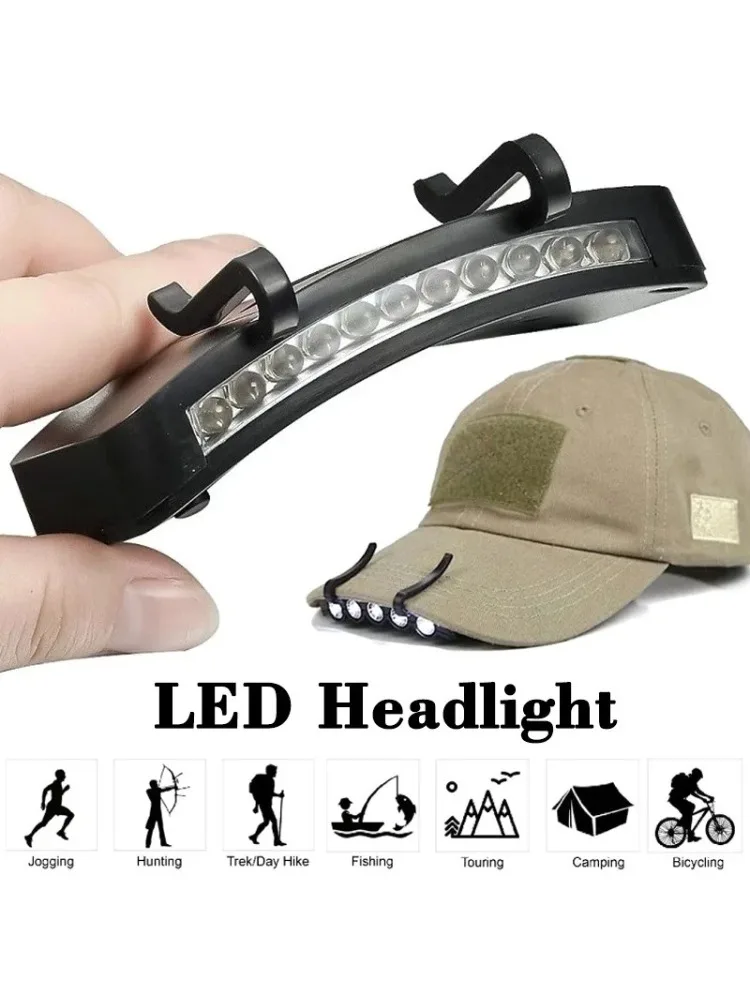 AliExpress XMSJ 11 LED cap light, a cap light suitable for outdoor use, is ideal for night running, cycling and hiking, and is easy to carry