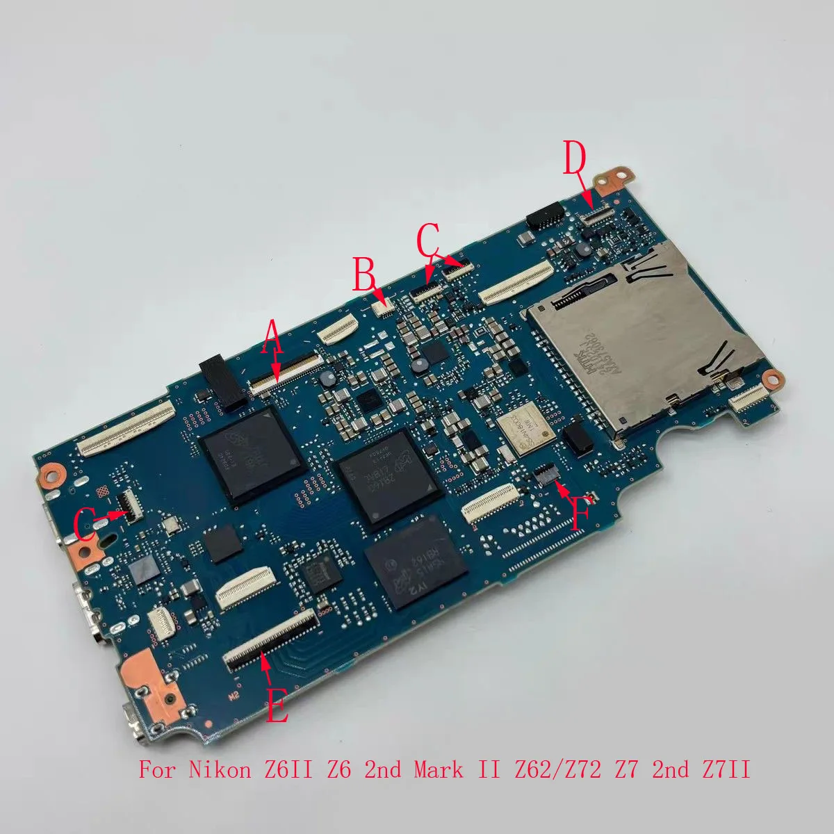 2-10Pcs LCD Display Screen Flex Cable Jack Main Board FPC Plug Connector For Nikon Z6II Z6 Mark II Z62 Z72 Z7 2Nd Z7II Camera