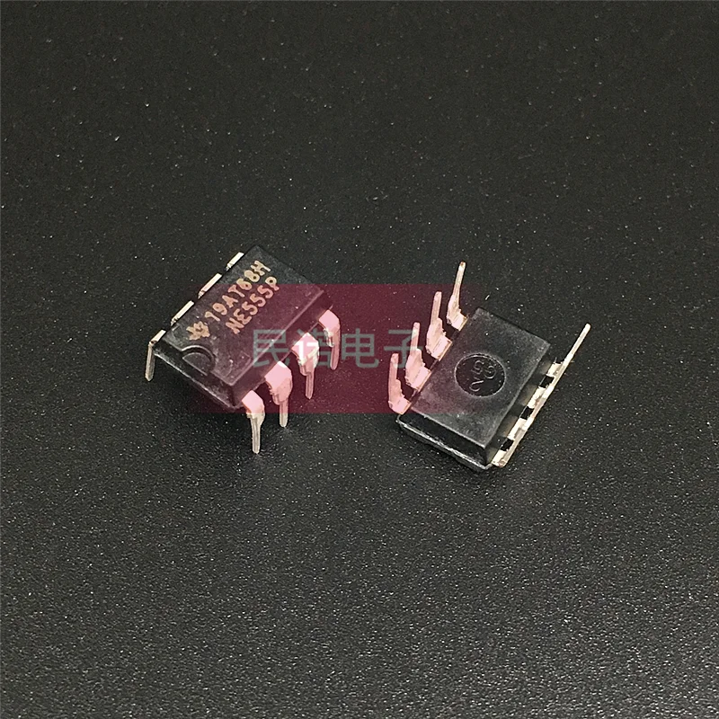 200pcs/New original NE555 NE555P NE555N direct insertion DIP8 single high-precision timer chip