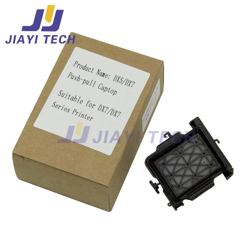 2 Peças DX5 DX7 ECO-Solvent Captop para Impressora Mimaki Série JV33, Estação de Capping, Conjunto da Cabeça de Capping, Tampa Superior