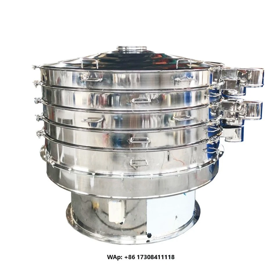 Iso9001 Mini Rotary Vibrating Sieve  Screener Sifter Machine Vibrating Screen Machine