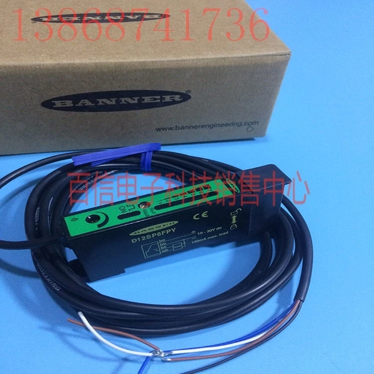 

Волоконный усилитель US Banner D12SP6FPY 2025 года, точечный D12SN6FPY D12SP6FPY1Q