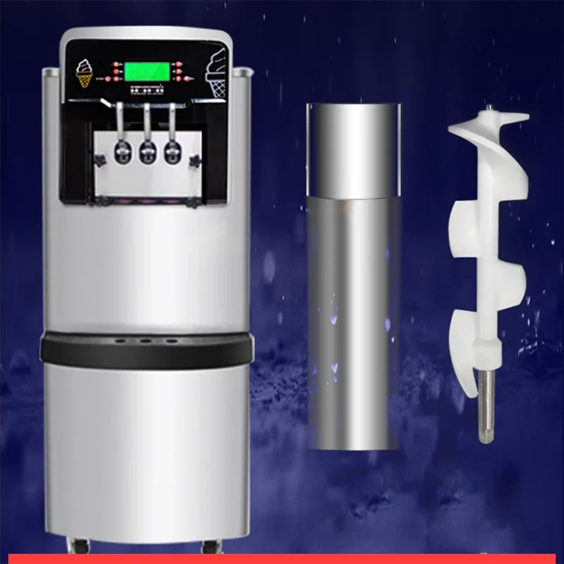 Ice Cream Making Machine Ice Cream Makers Automatic 3 Flavors Soft Serve Commercial Ice Cream Machine for Business Price