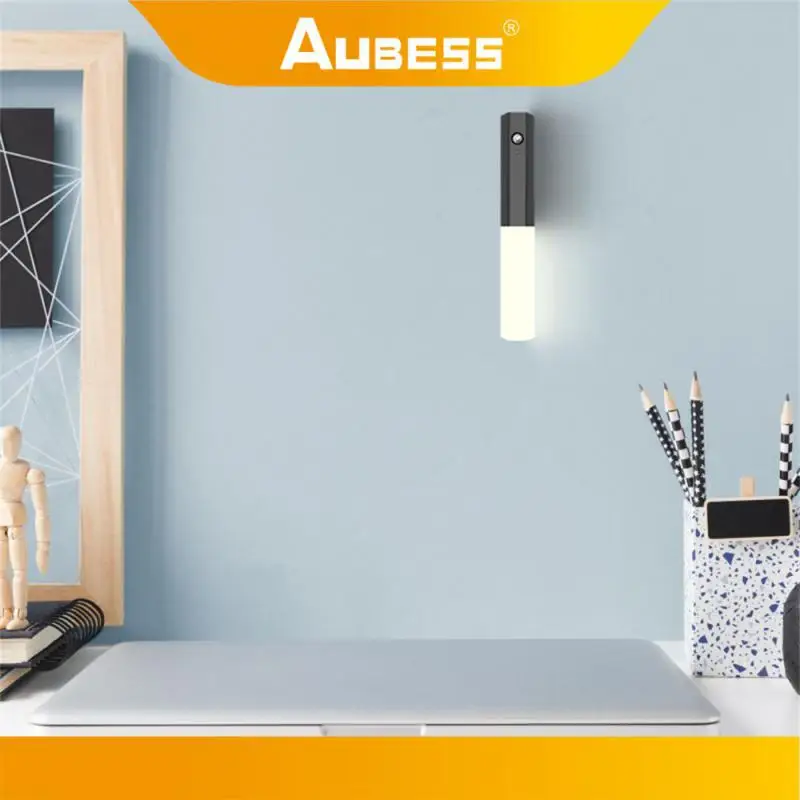 Accesorio de pared para gabinete, recargable, portátil, succión magnética, puerta de enlace creativa, lámparas de iluminación para el hogar, regalo de luz de pared