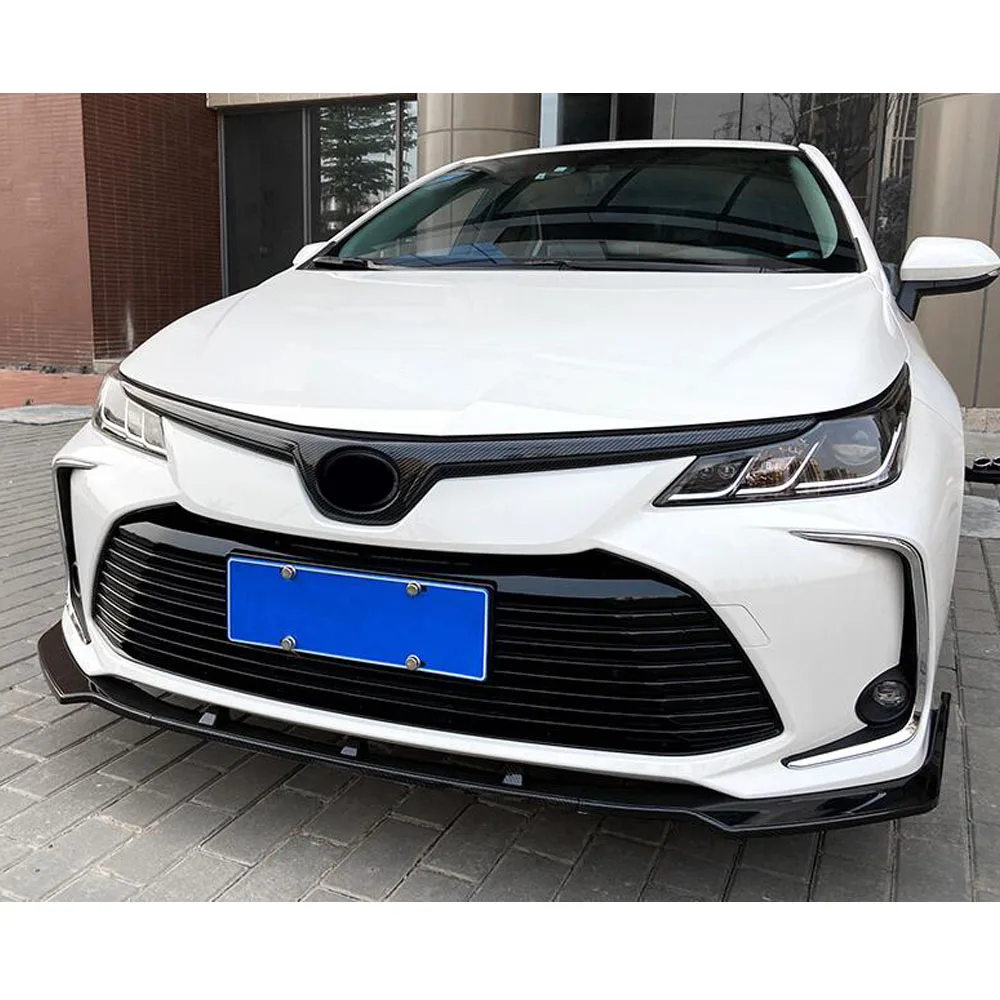 For Toyota Corolla Altis 2019 2020 2021 2022 Front Grill Center Grille Cover Trim Car Styling Accessories Exterior Decoration