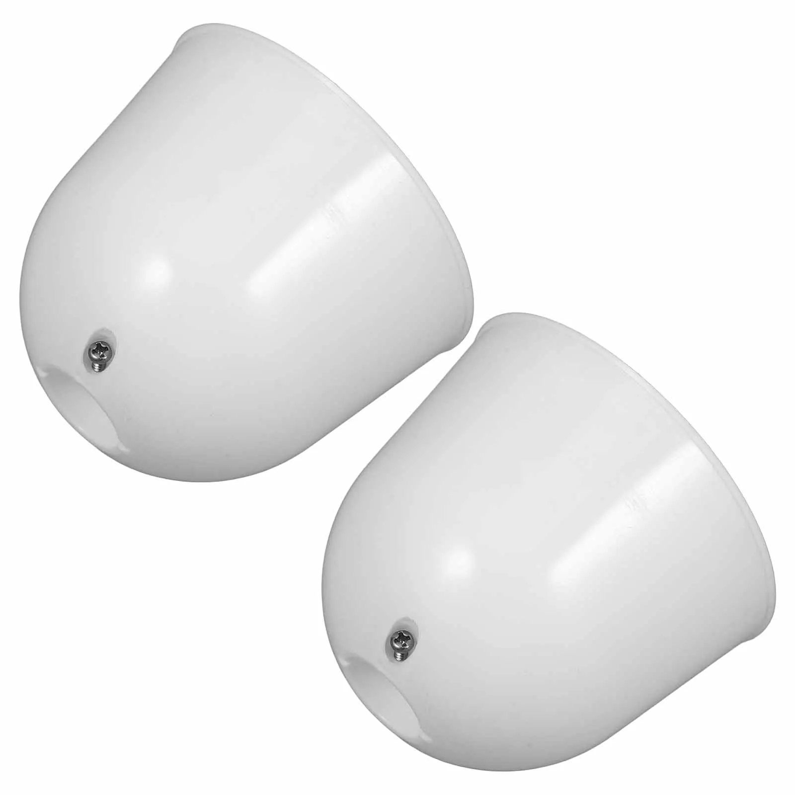 

2Pcs Ceiling Fan Accessories Plastic Canopy Dust Cover Replacement Protector Enhance Aesthetics Easy Install Plastic Fan Canopy