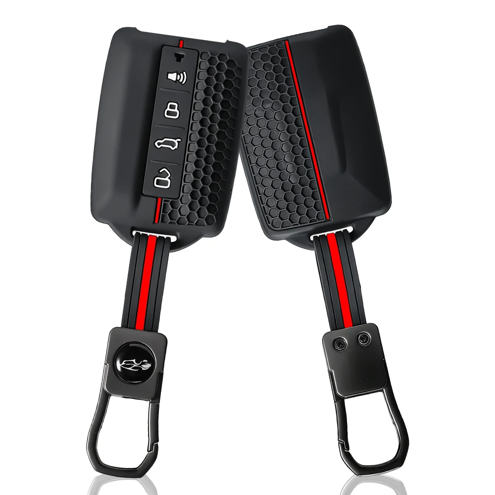 

Силиконовый чехол-накладка для автомобильного ключа Great Wall GWM WEY TANK 300 500 Tank300 Tank500, аксессуары для брелока дистанционного управления