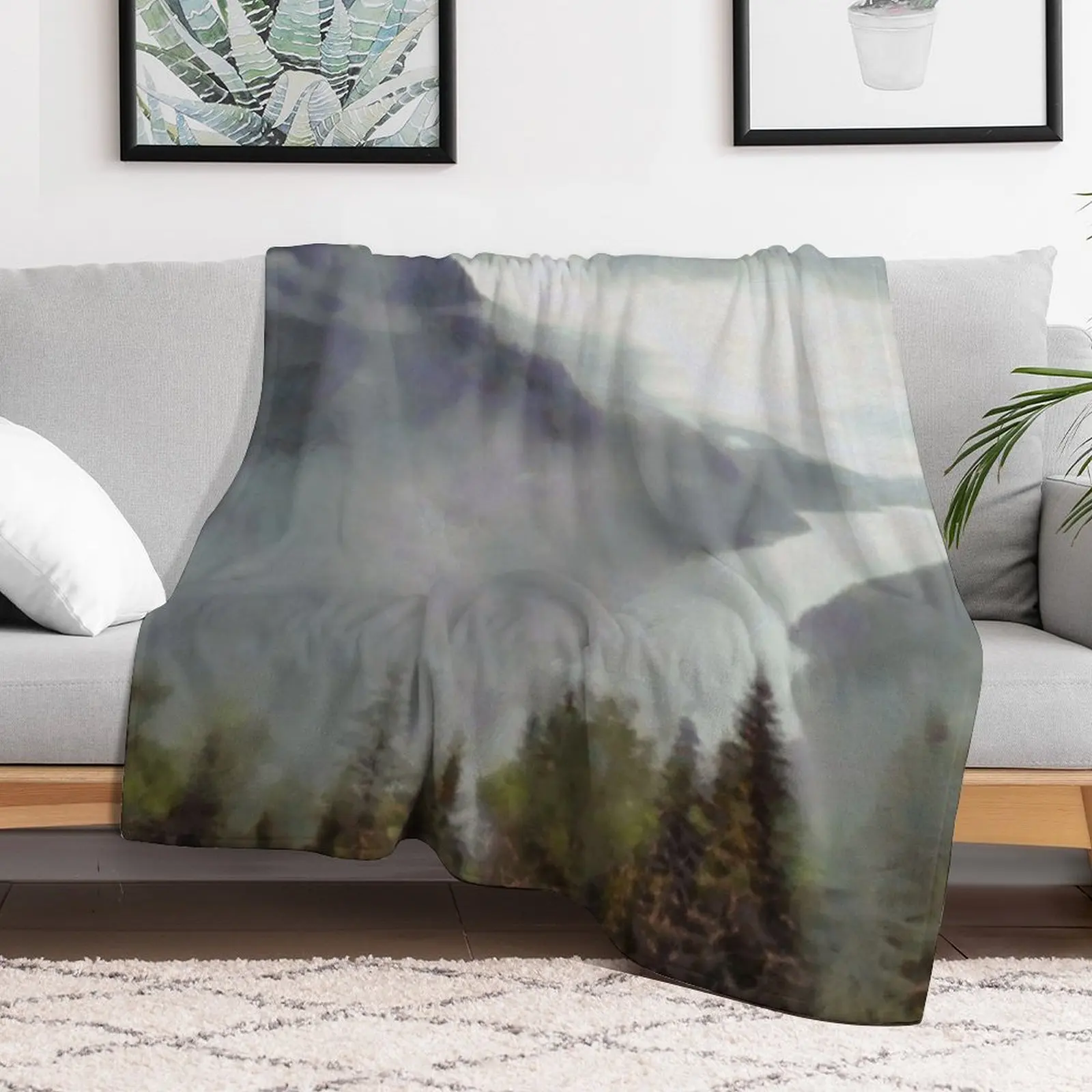 

Bruinen River Throw Blanket funny gift christmas decoration Hair warm for winter Blankets