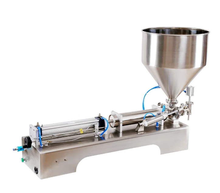 Pneumatic Single Head Liquid Shampoo Paste Filling Honey for Honey Jar Filling Machine