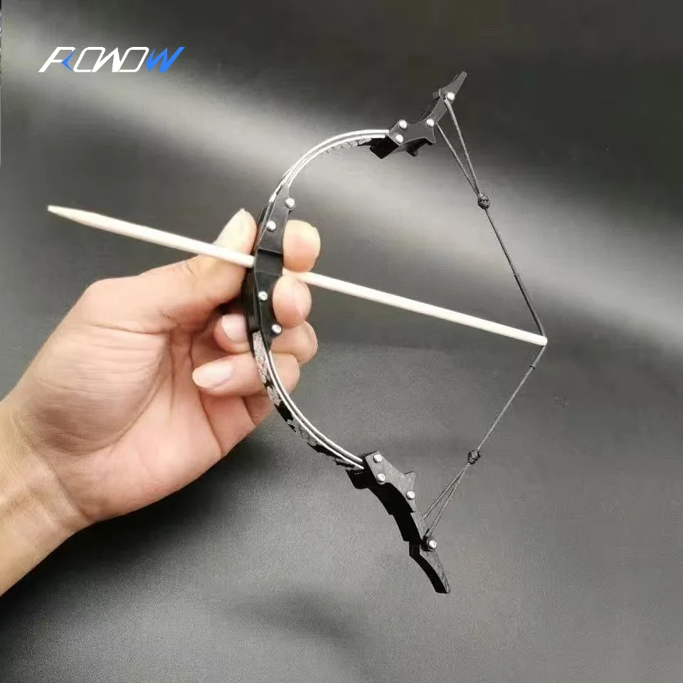 Small Bow and Arrow Micro Recurve  Shooting Sports Outdoor Competition Target Shooting Indoor Competition Precision Split Bow