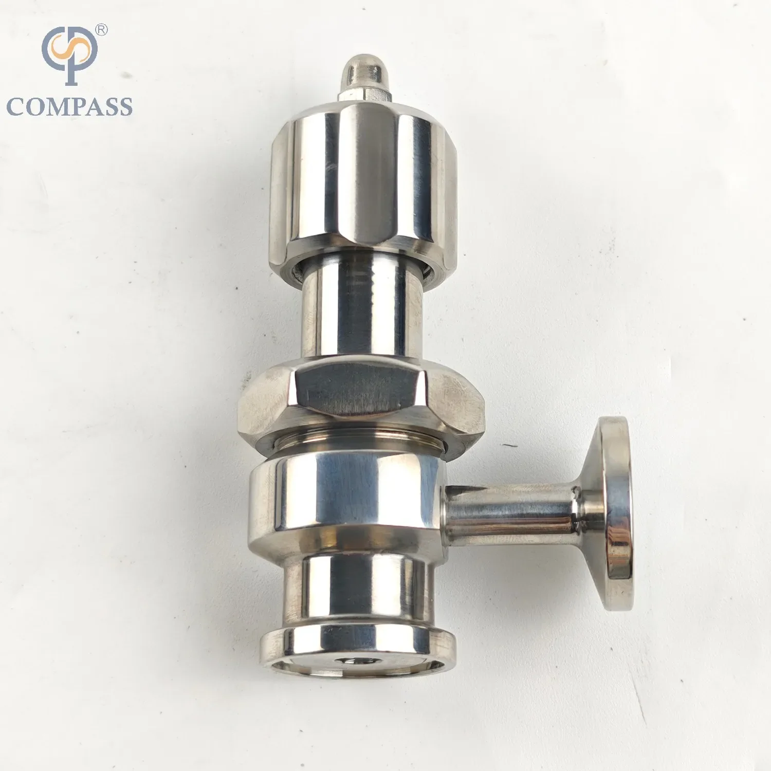 DN8  Food Grade Sanitary  Stainless Steel SS316L ASEPTIC CLAMP SAMPLING VALVES