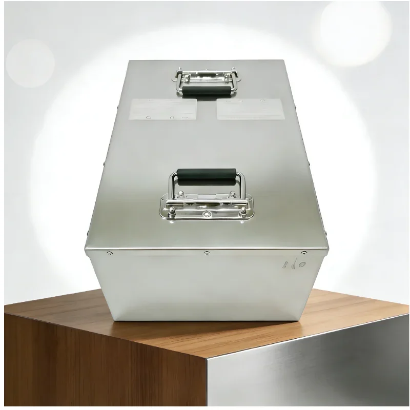 High Capacity Rechargeable Lithium Iron Phosphate Battery Pack 48V 50Ah To 550Ah Equipped With Built In BMS LiFePO4 Battery For