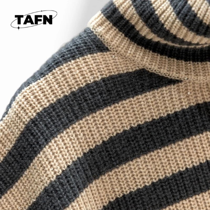 Wysoki kołnierz Prosta moda na wszystkie mecze Piękny modny Wygodny 25 Kaszmirowy krótki pasek Niszowy temperament A40208