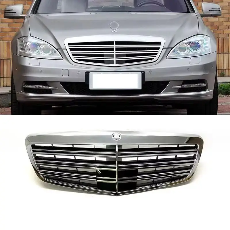 

A 2218800683 A 2218800483 Для Mercedes Benz S600 S Class W221 2010-2013 Передняя решетка, бампер, решетка охлаждения двигателя, автомобильные детали