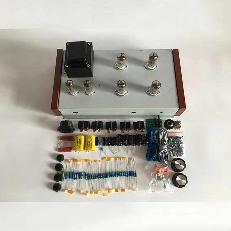 Nova referência para amplificador de tubo marantz7 6z4 * + ecc83 * 2 + ecc82 * 2 pré-amplificador de tubo de áudio doméstico kits diy