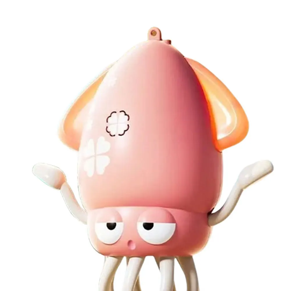 ألعاب الحبار الإلكترونية المشي مع الضوء والموسيقى مضحك التعريفي الكذب الحبار المسطح طفل التطوير التفاعلي هدايا وقت البطن #5