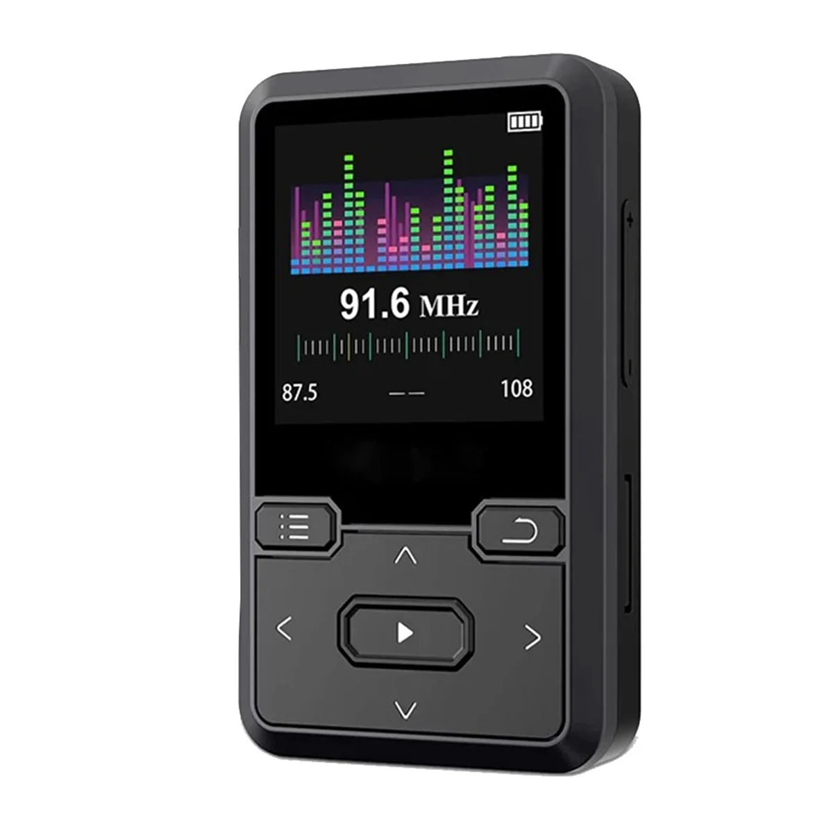 

Protable Music Player Pedometer FM Back Clip Sports MP3 Player HiFi Lossless Sound BT5.0 1.44 Inch Music Player-32G