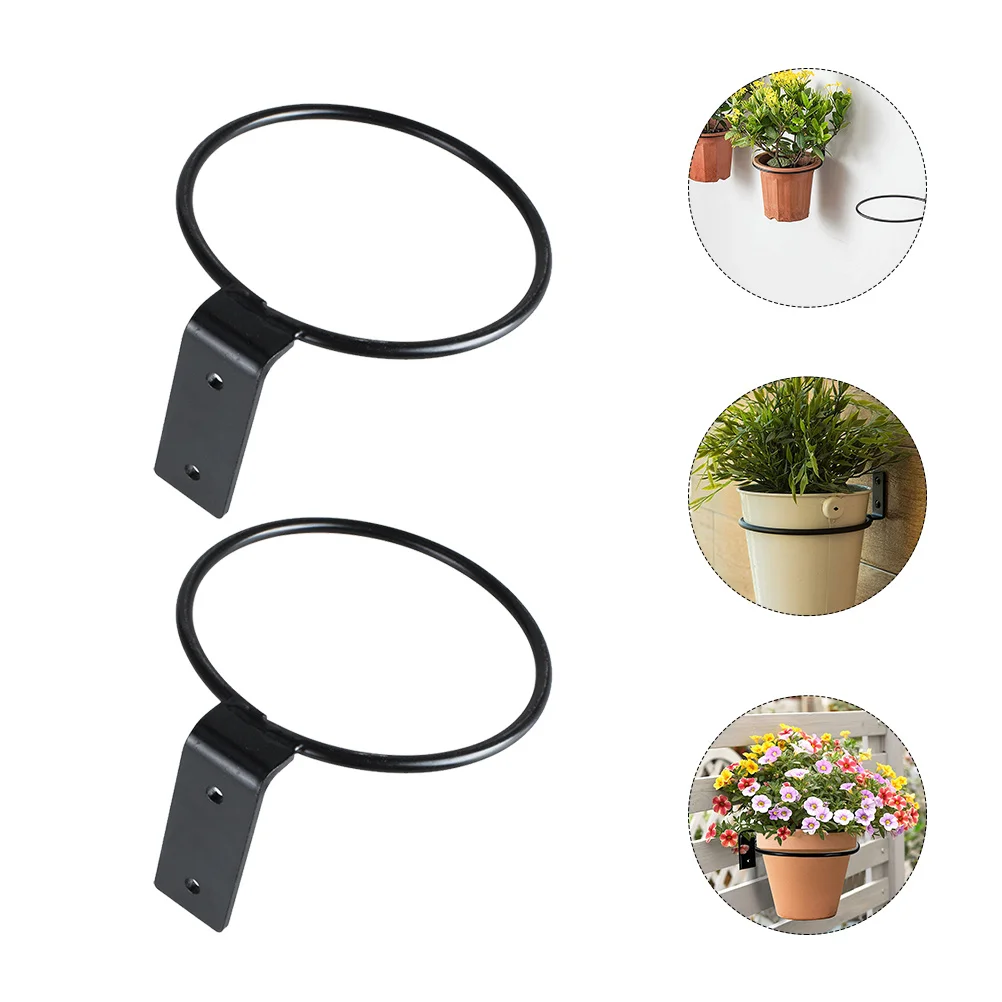 

2Pcs Flowerpot Rack Ironwork Stand Simple Design Portable Gardening Flower Holder Flowerpot Stand Basketball Showing Rack