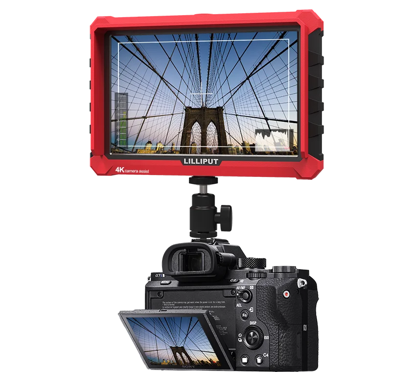 

Lilliput 4k Camera Monitor Full HD 7 inch IPS Dslr Field Monitor with 4K HDMI For Shooting