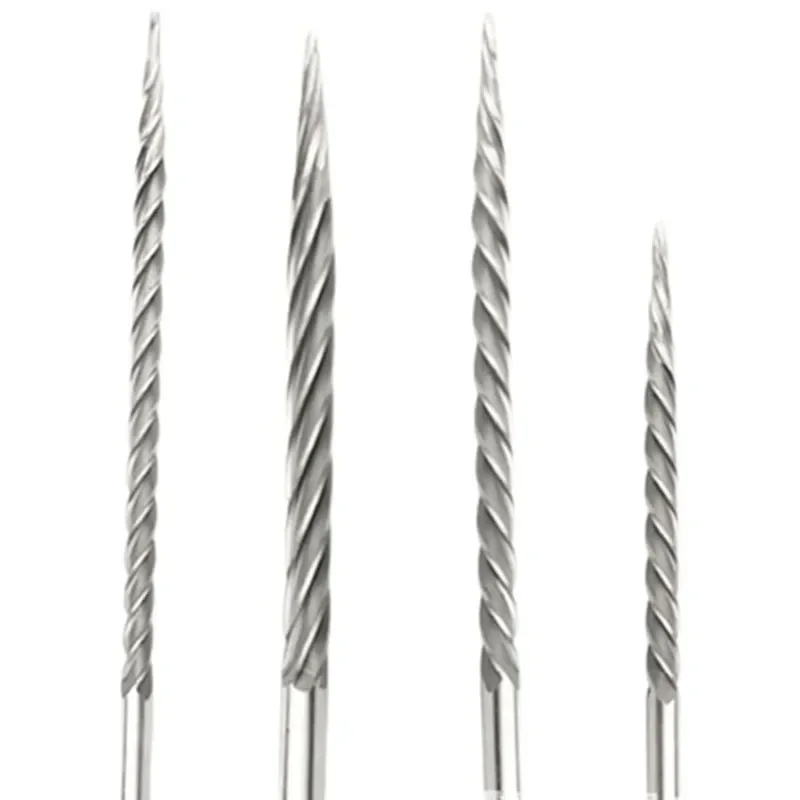 Foam Milling Cutter R1.5x6x100x150mm - R2.5x20x350x410mm Taper Round End Mills Engraving Router Bits For Eps Foam Engraving