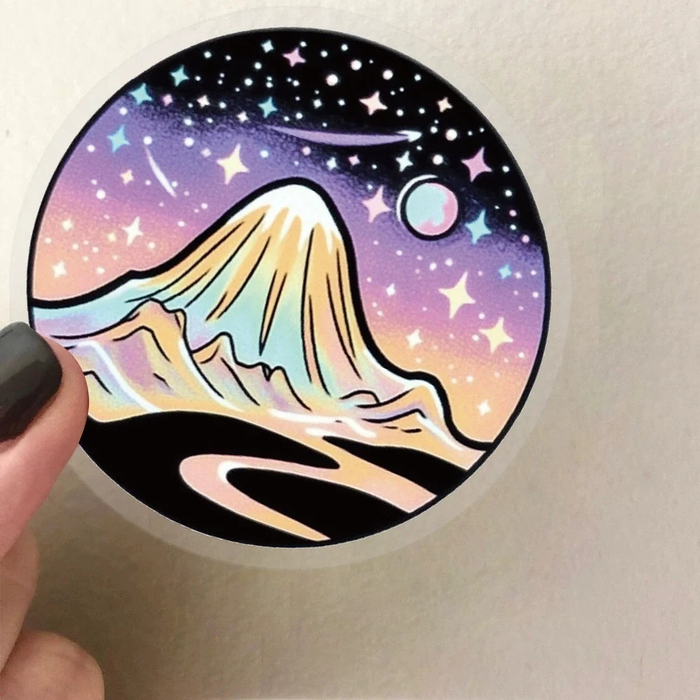 10/30/50pcs Transparent Retro Magic Witch Aesthetic Stickers Waterproof Graffiti Phone Luggage Cool Gothic Decals Pack