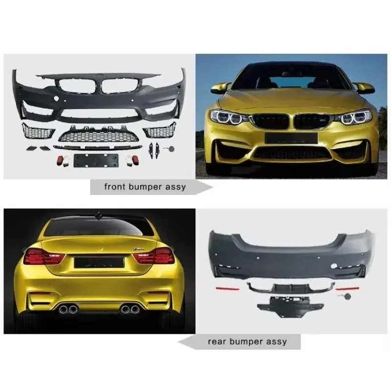 Zuimi High-end F32 Body Kit For F32 F33 F36 Upgrade M4 M Sport Front Rear Car Bumpers Side Skirts Grille Front Lip Hood Spoi 6