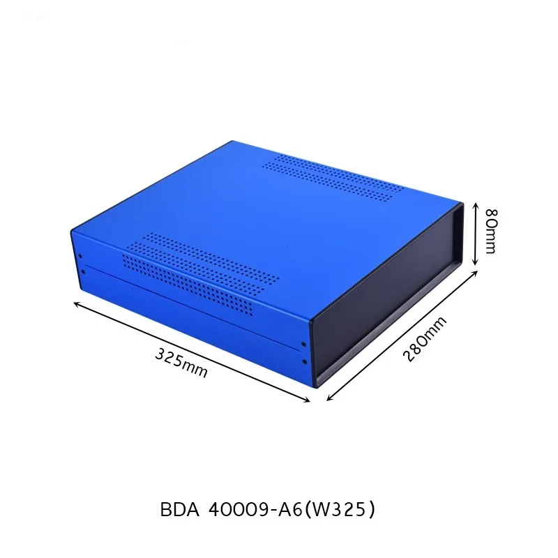 280x80x325mm Diy Iron Junction Box Custom Desktop Enclosure Iron Electronic Project Box Housing Pcb Diy Design Instrument Case