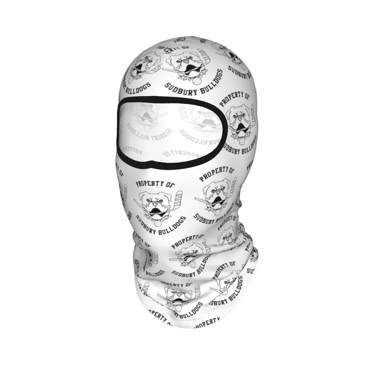 Property Of Sudbury Bulldogs Breathable Thin Balaclava Full Face Mask Sun Protection Neck Gaiter For Motorcycle Fishing Outdoor