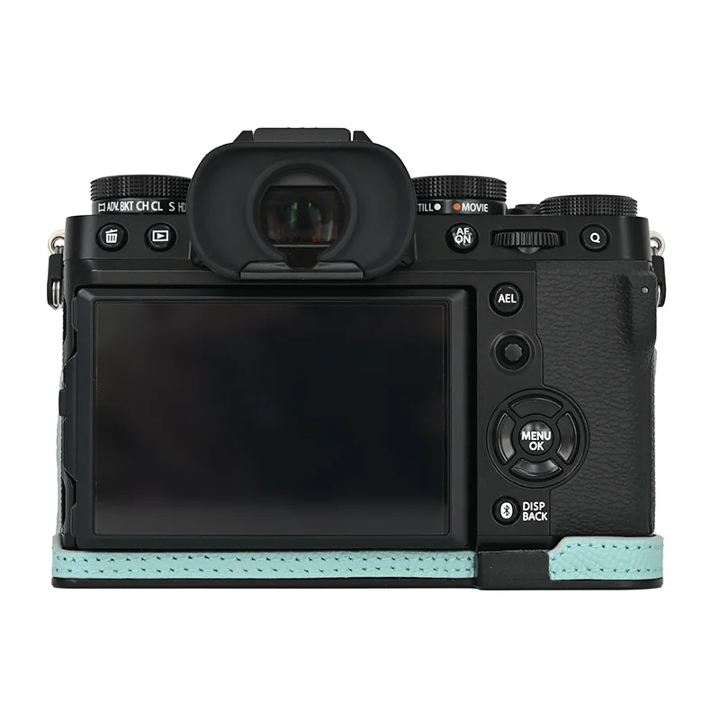 合金プレート本革ケースカメラバッグ半身ベースプロテクター富士フイルム X-T5 富士 XT5 保護開口部ボトムカバー