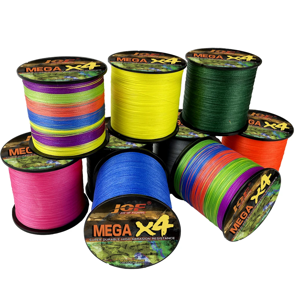 X4/X8/X16 Braided Fishing Line 10-200lb Advanced Braid Multifilament PE Lure Line for Long-distance Strong Pull Fishing 1000M