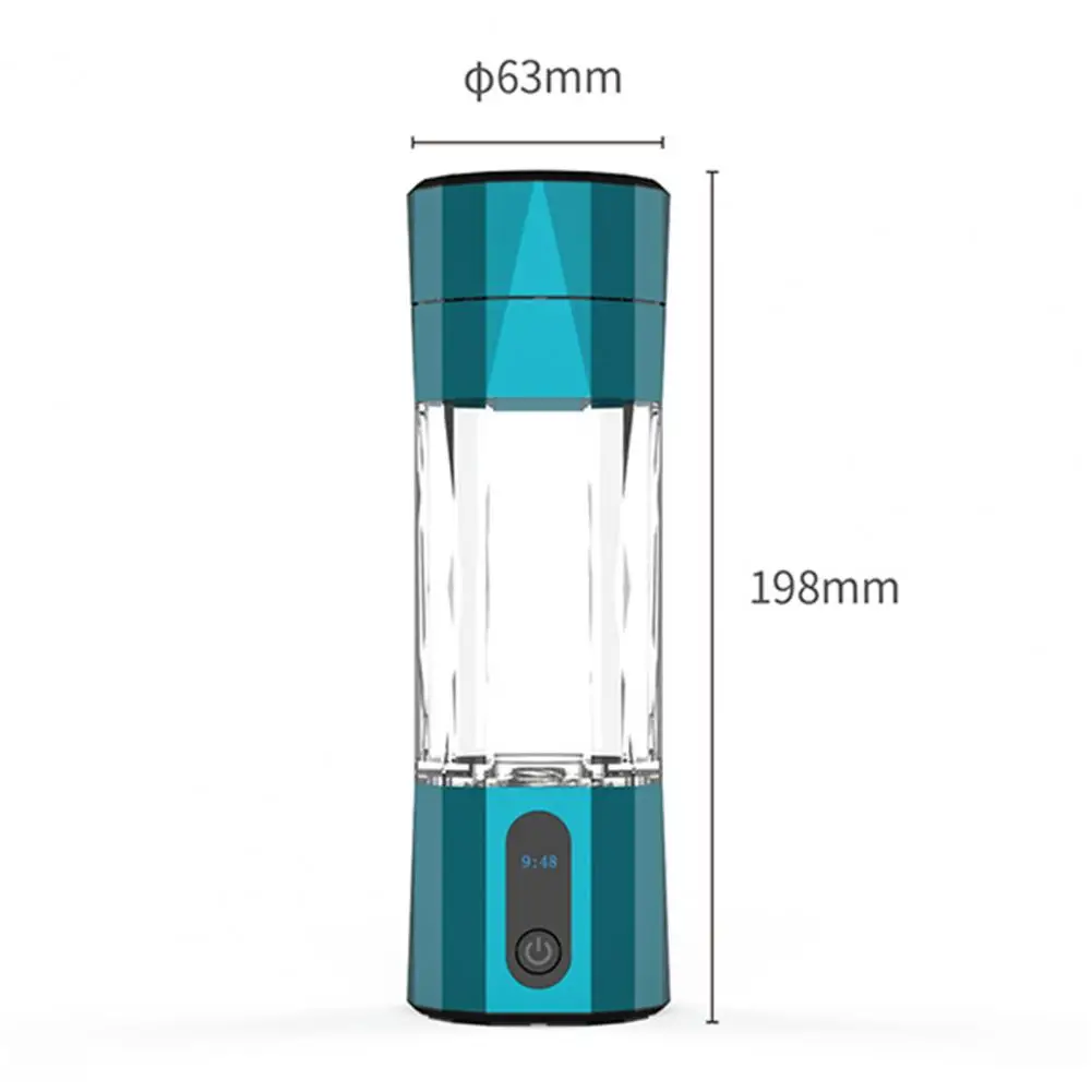 6000-8000PPB Intelligent Hydrogen Rich Water Mug Japan Water Filter Hydrogen Water Bottle Electrolysis Hydrogen Mug Generator