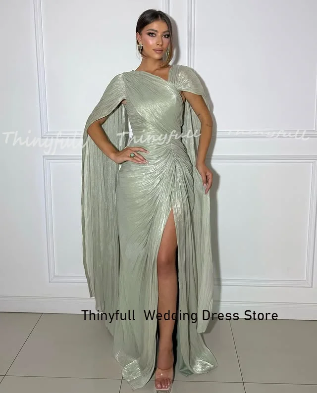 Thinyfull Mermaid Arab Prom Dresses Sleeveless Shiny Satin Evening Party Gown Dubai Split Dress robes de soire Customized - AliExpress 320 Thinyfull Mermaid Arab Prom Dresses Sleeveless Shiny Satin Evening Party Gown Dubai Split Dress robes de soire Customized - AliExpress 320