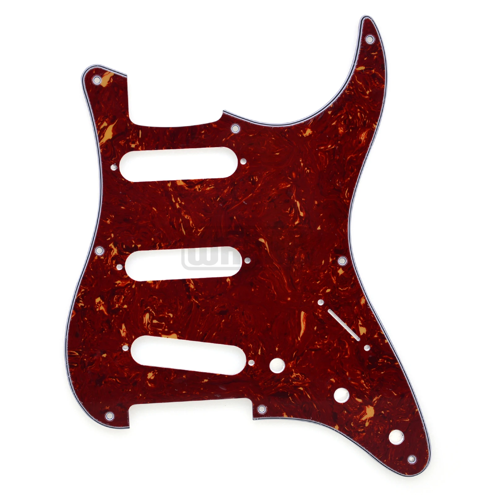 1 Stück 8-Loch-Schlagbrett mit Schrauben aus Edelstahl für FD ST Gitarren, 1-lagig und 3-lagig – Detail 5